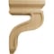 Ekena Millwork 3 1/2"W x 7 1/4"D x 11"H Hollow Back Corbel, Cherry COR03X07X11HACH - alternate 3
